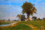 George Inness Old Elm at Medfield France oil painting artist